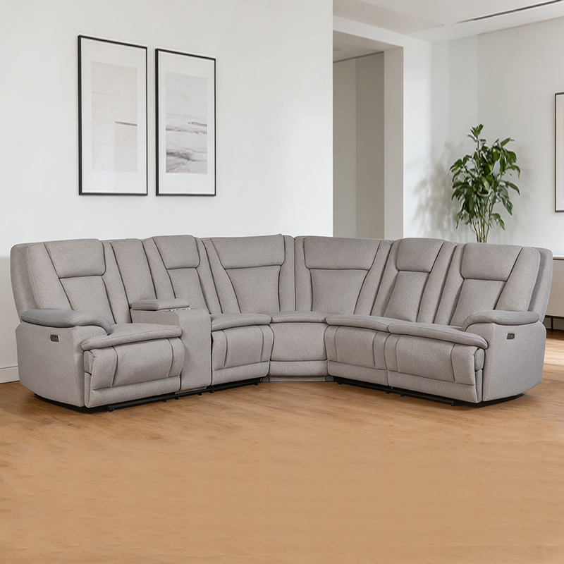104''Power-Liegesofa, modulares Relaxsofa im Wohnzimmer 