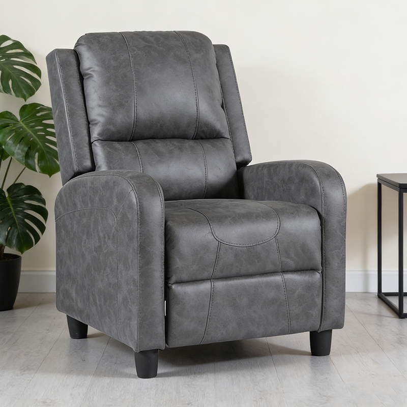 Zurückschiebbarer Liegestuhl für das Wohnzimmer, Liegesofa-Stuhl