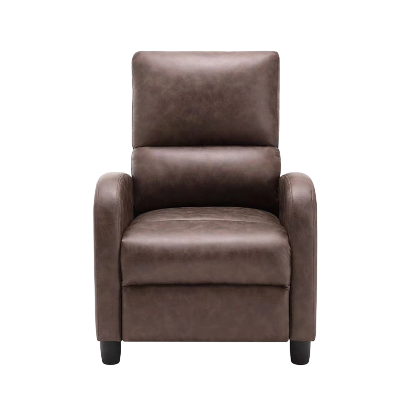 Mikrofaser-Recliner-Clubsessel mit Rückenlehne