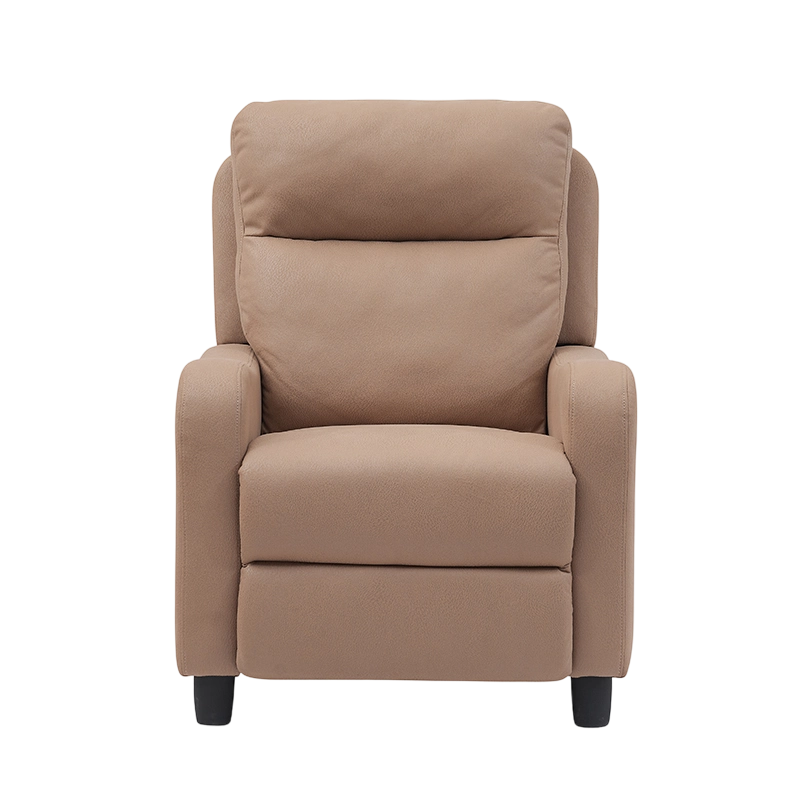 Mikrofaser-Recliner-Clubsessel mit Rückenlehne