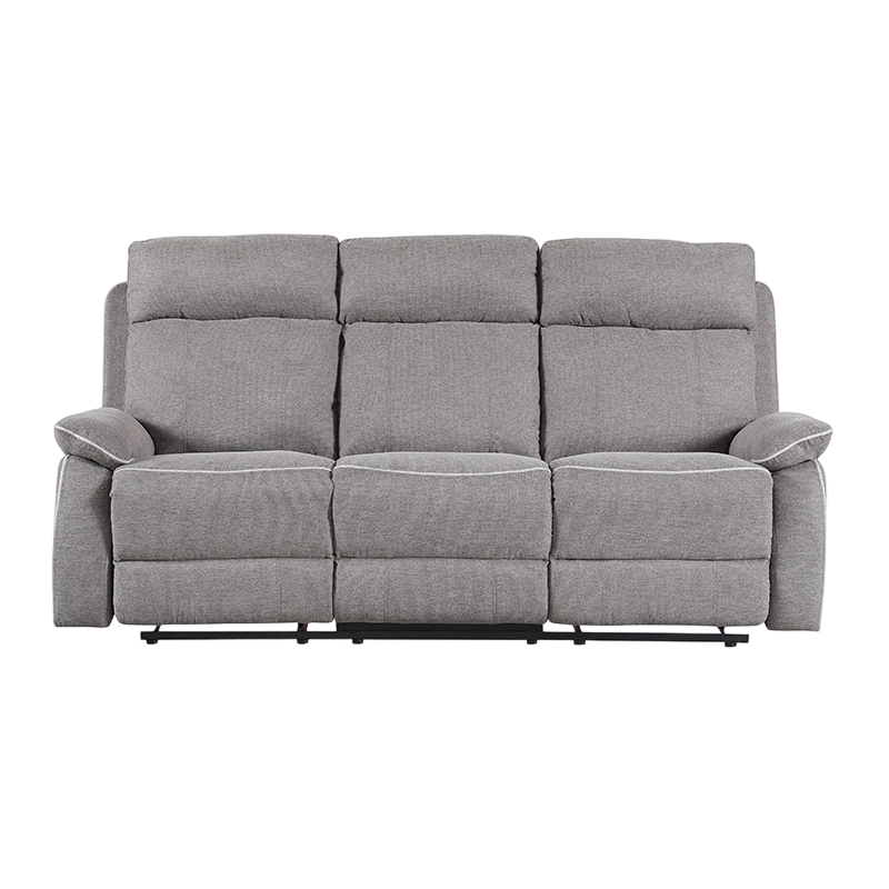2-teiliges, manuelles Liegesofa-Set mit Stoffbezug