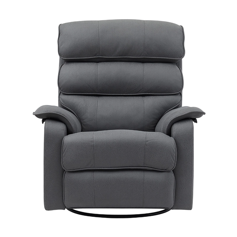 Manuelles, mit Stoff gepolstertes, weiches Schaukelstuhl-Sofa für das Wohnzimmer